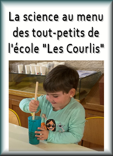 La science au menu des tout-petits de l'école "Les Courlis' de Stenay